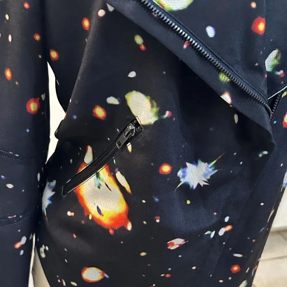 NWT MADE for IMPULSE Galaxy Print Jacket Size XL